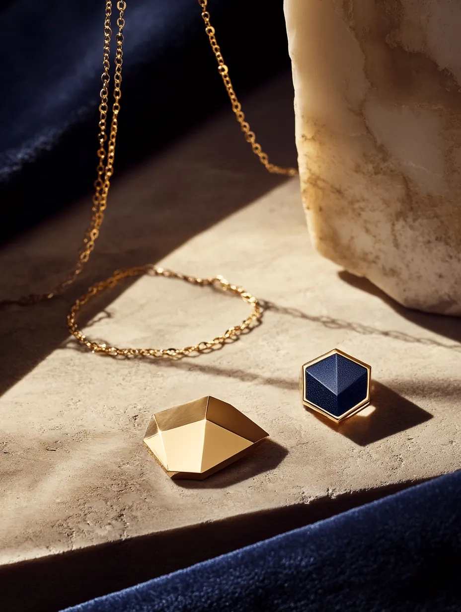 Still Life: Faceted Gold