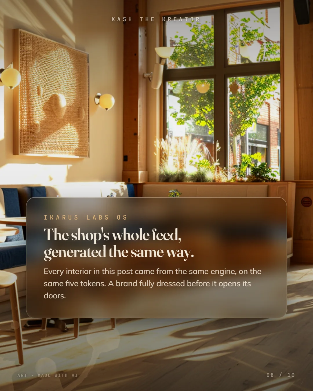 Kloof Koffie · The five rules — AI on objects first (slide 8 of 9)
