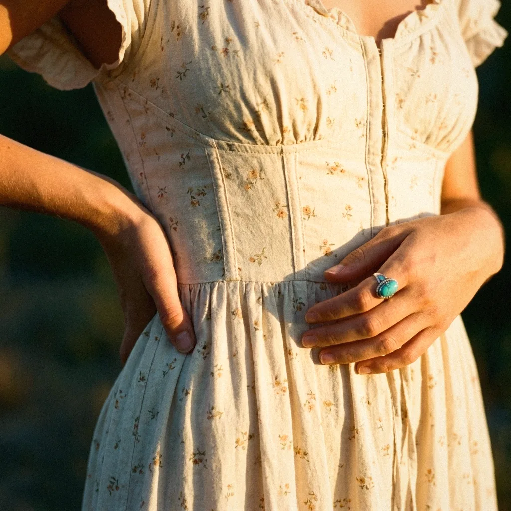 The Dress — The cloth, close
